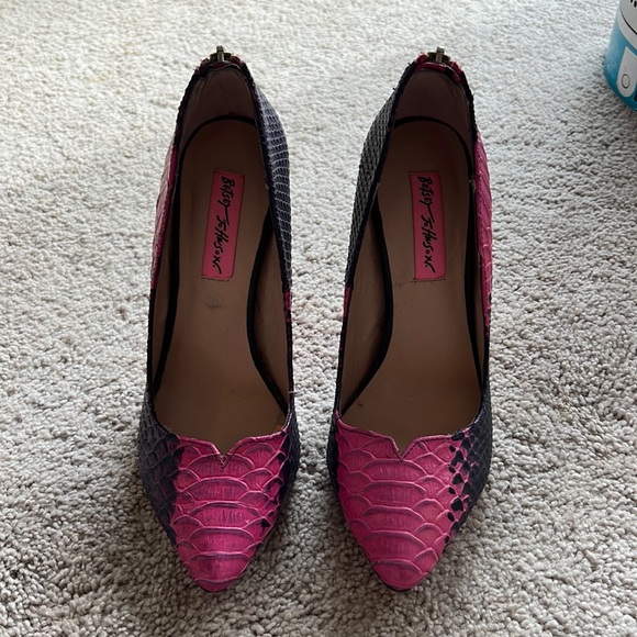 Betsy Johnson size 6 taya heels - Picture 2 of 5